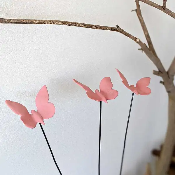 papillon deco ceramique