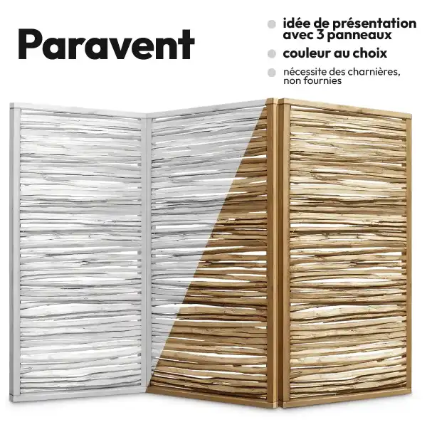 paravent panneau x3 90x180