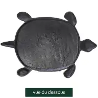 Pas japonais Tortue en fonte - Bronze