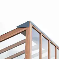 Pavillon de jardin en bois Classic Vision Gabriel Ash  Pavillon de jardin en bois Classic Vision Gabriel Ash