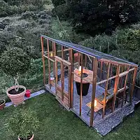 Pavillon de jardin en bois Classic Vision Gabriel Ash  Pavillon de jardin en bois Classic Vision Gabriel Ash