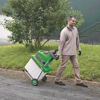 Broyeur végétaux électrique Ribimex 60L