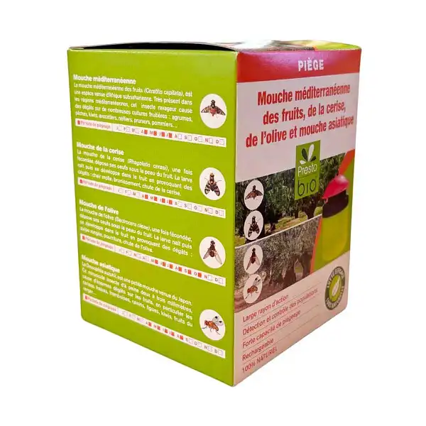 piege attractif contre la mouche des fruits