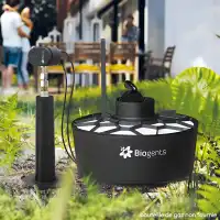 Piège à moustiques extérieur Biogents AERO TRAP PLUS - avec kit booster CO2, protection jusqu'à 700m2