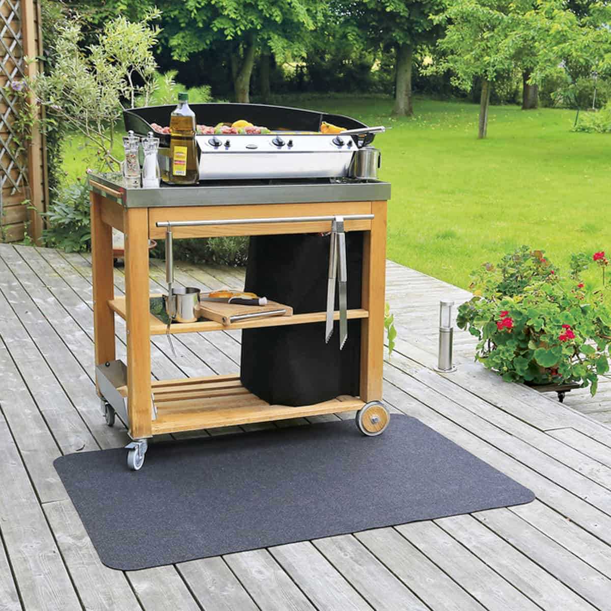 housse protection indechirable barbecue carre
