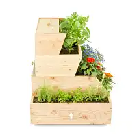 Lombricomposteur potager en bois - Patiocomposteur 800