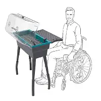 Kit de réhausse 20cm pour jardinière Calipso Maxi et Combi