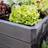 Carré potager évolutif imitation ardoise - Hauteur variable