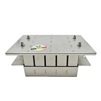 Presse motte pour semis, 20 mottes de 40mm - Acier inoxydable et manche amovible