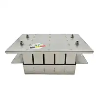 Presse motte pour semis, 20 mottes de 40mm - Acier inoxydable et manche amovible