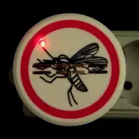 Prise anti moustiques ultrasons - Répulsif sans insecticide pour la maison