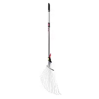 Rateau à feuille extensible - manche téléscopique 166cm