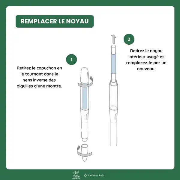 remplacement tige coton sustee