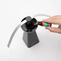 Répulsif à mouches et guêpes - Ventilateur avec hélice scintillante L.8 x H.25cm