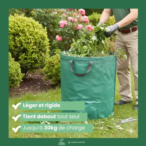 sac dechets jardin rigide