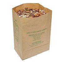 Sac papier pour déchets verts 100L - lot de 10