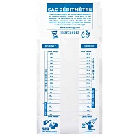 Sac débitmètre pour douche et robinet