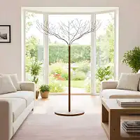Arbre décoratif en métal marron - Grand modèle H.180 cm