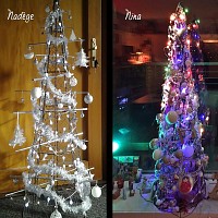 Topiaire Cone Arbre de Noel design