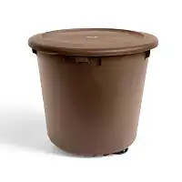 Bokashi Box Composteur de cuisine 10L - 1er prix - D.29.5 x H.26 cm - Fabriqué en France