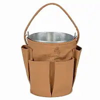 Seau de jardin galva avec 6 poches à outils 13L