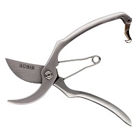 Sécateur de poche en inox - boite cadeau