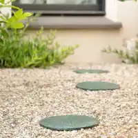 Pas japonais Rondin en fonte - Bronze