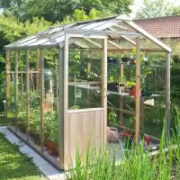 Serre de jardin en bois ALTON Six - Cèdre rouge 5,18m2