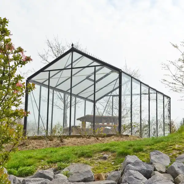 serre alu noire R306h