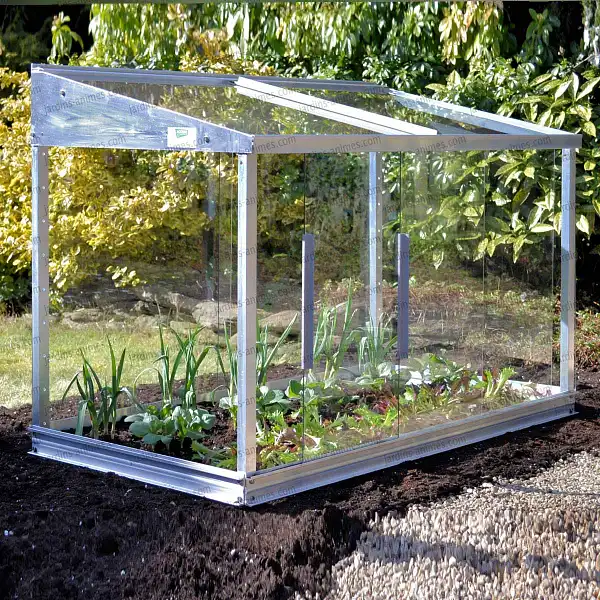 serre aluminium recolte