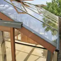 Serre de jardin en bois ALTON Six - Cèdre rouge 5,18m2