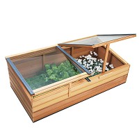 Grand chassis jardin en bois Gabriel Ash