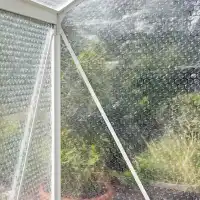 Rouleau film bulle 30mm Dim.1,5m x 25m - isolant serre  - qualité premium anti-UV 3 couches