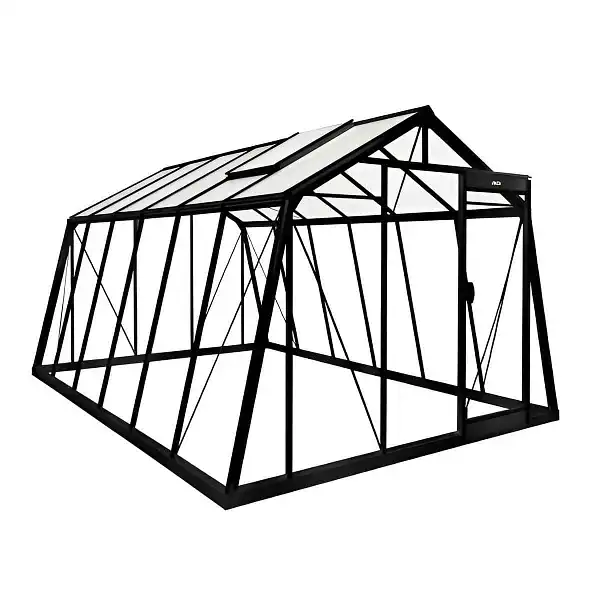 serre jardin alu noir s106h