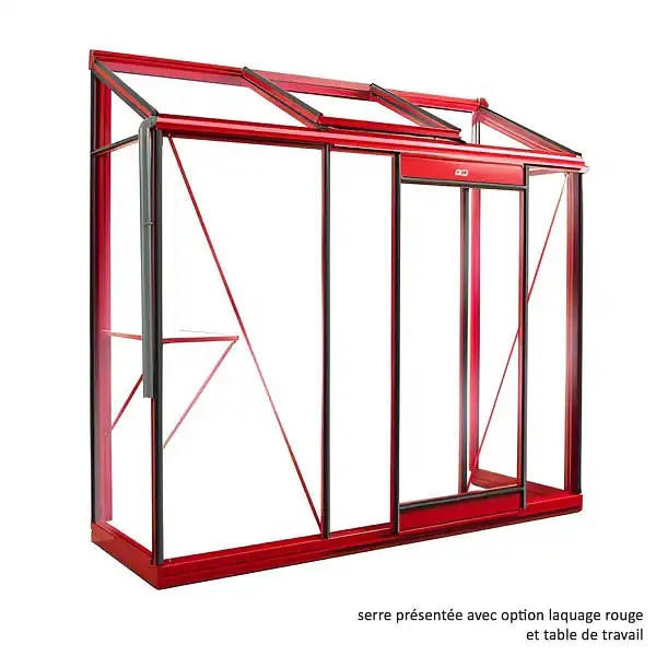 serre murale rouge  serre murale rouge