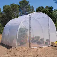 Serre de jardin tunnel Richel 3m x 3m - 9m2