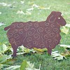Silhouette Mouton au choix - déco de jardin en métal