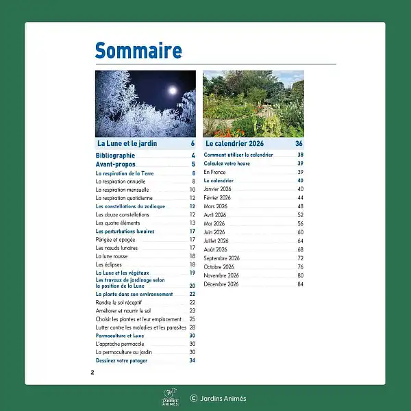 sommaire jardinez avec la lune 2026 1