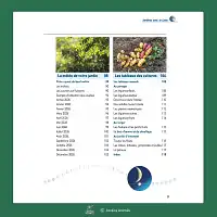 Livre Jardinez avec la lune 2026 avec calendrier lunaire - Rustica