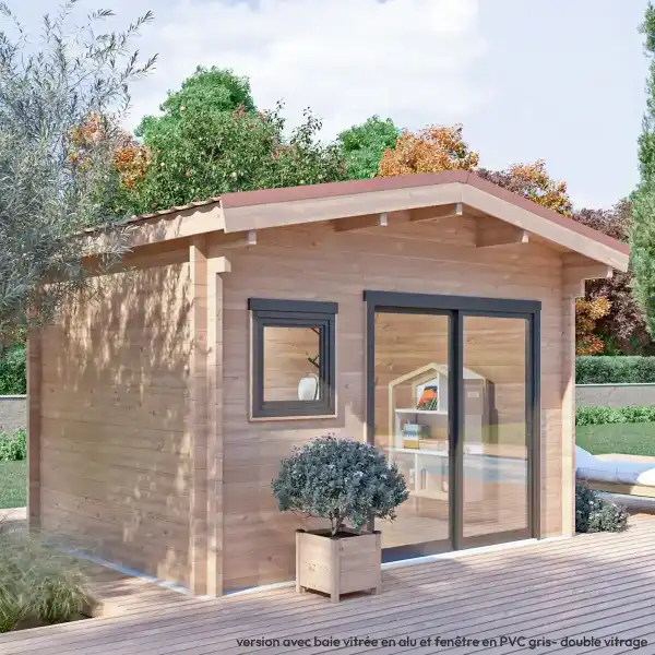 studio jardin bois
