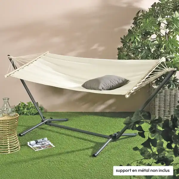 support hamac sur pied
