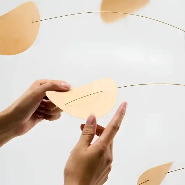 suspension artisanale deco