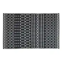 Tapis d'extérieur réversible Jacquard AGADIR- L.240 x l.160 cm