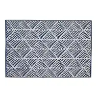 Tapis d'extérieur réversible Jacquard LOUXOR- L.240 x l.160 cm
