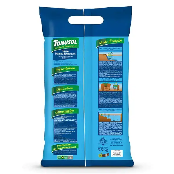 terre plante aquatique dos