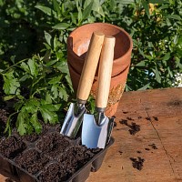 Petits transplantoirs pour semis - lot de 2