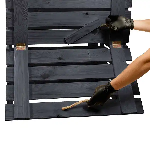 trappe acces bas compost