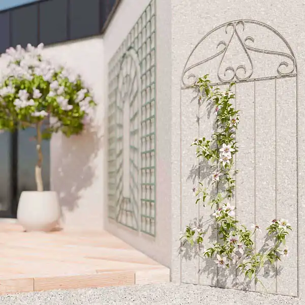 treillage grille rosier jardin dafe15