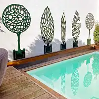 Silhouette murale Arbre