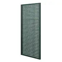 Treillis renforcé en bois maille carrée 30mm 1m x 2m - Vert  Treillis renforcé en bois maille carrée 30mm 1m x 2m - Vert
